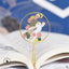Antique Cultural and Creative Metal Bookmarks Modeling Bookmarks Fan Bookmarks Chinese Style - CHL-STORE 