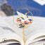 Antique Cultural and Creative Metal Bookmarks Modeling Bookmarks Fan Bookmarks Chinese Style - CHL-STORE 