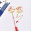 Antique Cultural and Creative Metal Bookmarks Modeling Bookmarks Fan Bookmarks Chinese Style - CHL-STORE 