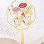 Antique Cultural and Creative Metal Bookmarks Modeling Bookmarks Fan Bookmarks Chinese Style - CHL-STORE 