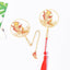 Antique Cultural and Creative Metal Bookmarks Modeling Bookmarks Fan Bookmarks Chinese Style - CHL-STORE 