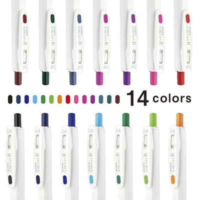 Ball pen ZEBRA SARASA new color thick ink 0.5mm 0.4mm stationery daily necessities student school office JJS29-R1 - CHL-STORE 