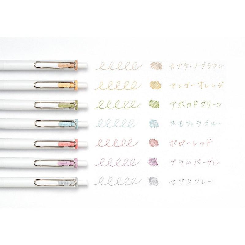 Ballpoint pen Uni ball ONE new color FIKA Color 0.38mm 0.5mm dessert color limited item stationery girl student school office collection UMNS38 UMNS05 - CHL-STORE 