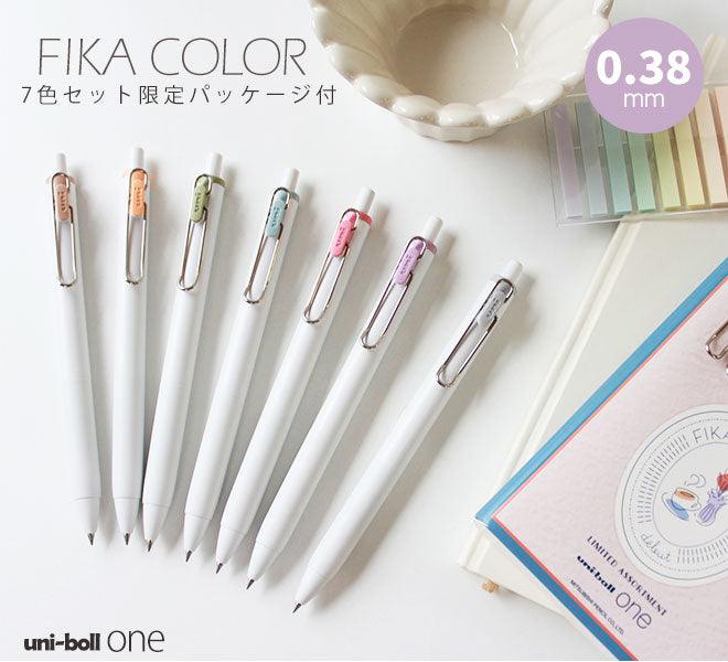 Ballpoint pen Uni ball ONE new color FIKA Color 0.38mm 0.5mm dessert color limited item stationery girl student school office collection UMNS38 UMNS05 - CHL-STORE 