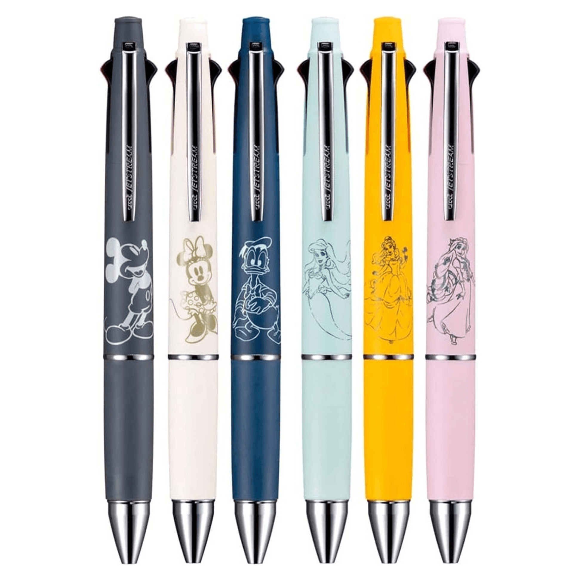 Ballpoint Pen UNI Jetstream 0.5mm 4&1 Multifunctional Disney Limited Style Stationery Collection School Student Office MSXE516D5P - CHL-STORE 