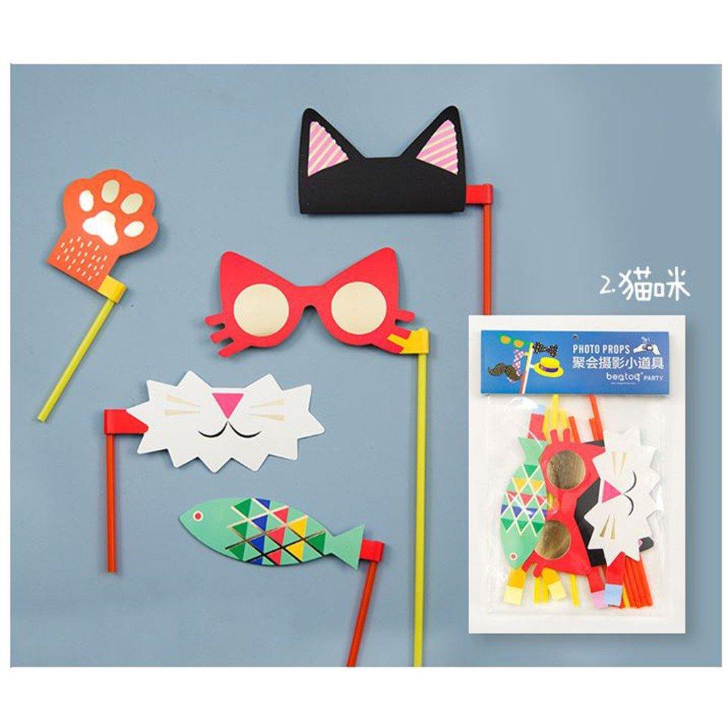 Bentoy Party Essentials Halloween Funny Animals Prom Party Masks Various Masks Half Face Masks NP-HXTQR-905-A - CHL-STORE 