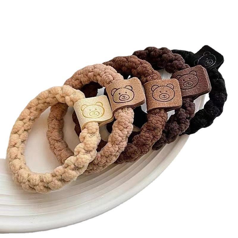Braided Twist High Elastic Hair ring Hair accessory Hair band AC-010011 - CHL-STORE 