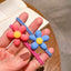 Candy Color Transparent Shape Flower Hair Tie Styling Hair Tie AC-000014 - CHL-STORE 