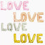Celebration Surprise Party Decoration 40 inch Aluminum Film Balloon Golden LOVE Shape Balloon Alphabet Balloon Professing Love Balloon NP-H7TOF-904-01 - CHL-STORE 