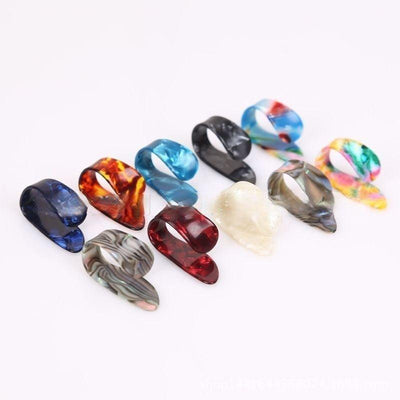 Celluloid Guitar Pick Finger Sleeves Multi-color Special Finger Sleeves Suitable for Left and Right Hands LI-030009 - CHL-STORE 