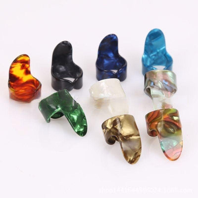 Celluloid Guitar Pick Finger Sleeves Multi-color Special Finger Sleeves Suitable for Left and Right Hands LI-030009 - CHL-STORE 