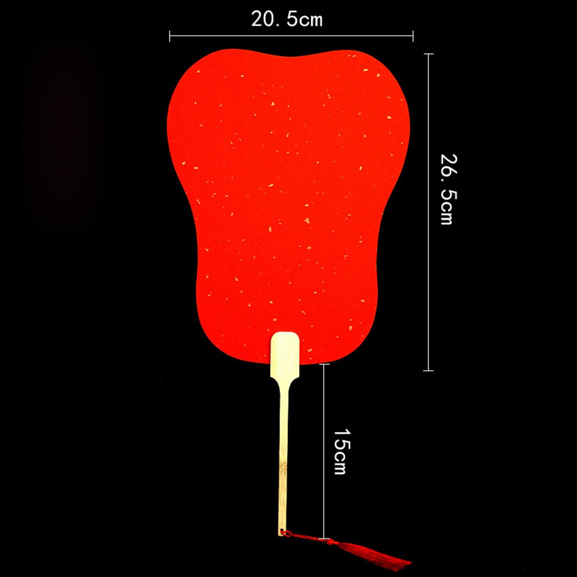 CHINESE COURT STYLE BLANK XUAN PAPER HAND FAN FOR DIY PAINTING TO-000027 - CHL-STORE 