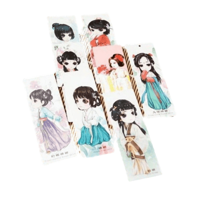 Chinese Palace Style Q version Girl Retro Classic Hanfu Bookmark Bookmarks Decoration NP-HEZQA-904 - CHL-STORE 