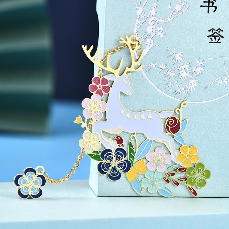 CHINESE STYLE HOLLOW METAL EXQUISITE BOOKMARK NP-090021 (no box) - CHL-STORE 