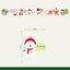 Christmas Flag Decoration Arrangement Pull Flag Hanging Decoration Party Birthday Festival Commemorative Paper LI-030014 - CHL-STORE 