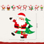Christmas Flag Decoration Arrangement Pull Flag Hanging Decoration Party Birthday Festival Commemorative Paper LI-030014 - CHL-STORE 