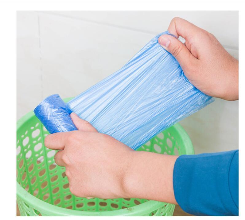 Color garbage bags, environmental protection material, point-off type, thickening, firm bags, 5 rolls, 100 pieces LI-020001 - CHL-STORE 