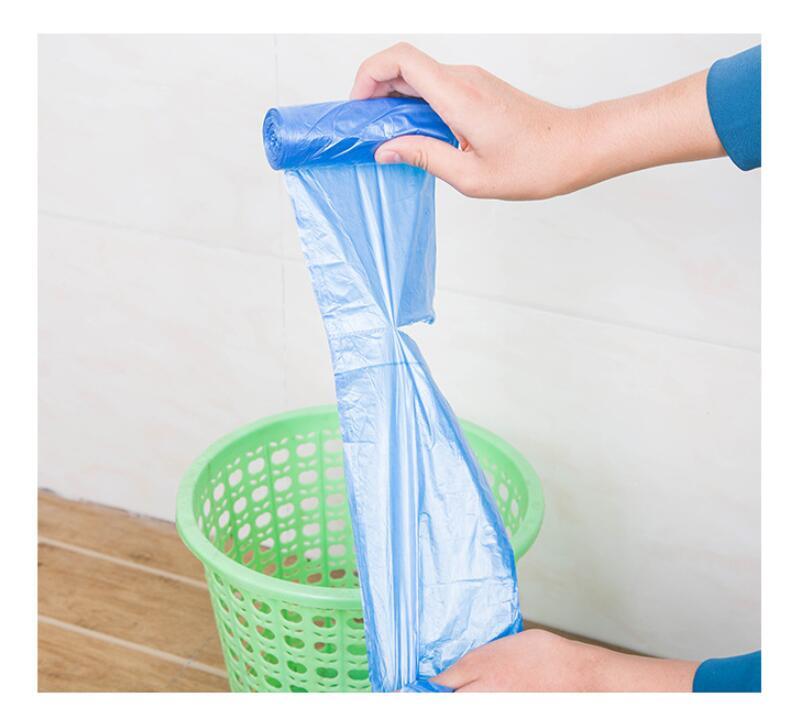 Color garbage bags, environmental protection material, point-off type, thickening, firm bags, 5 rolls, 100 pieces LI-020001 - CHL-STORE 