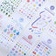 Colorful and elegant sticker series ins collage decoration small fresh hand account DIY material stickers decorative stickers - CHL-STORE 