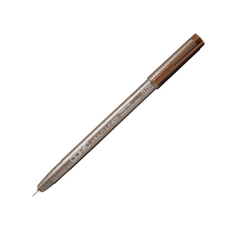 COPIC 0.1mm 0.05mm water based drawing pen technical pen dark brown cobalt blue - CHL-STORE 