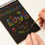 Creative DIY Children's Coil Scratch drawing doodle book NP-030087 - CHL-STORE 