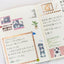 Creative Fresh Watercolor Style Wenqing Illustrations Daily Practical Animals Decorative Stickers Washi Paper Stickers - CHL-STORE 