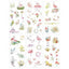 Creative Fresh Watercolor Style Wenqing Illustrations Daily Practical Animals Decorative Stickers Washi Paper Stickers - CHL-STORE 