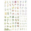 Creative Fresh Watercolor Style Wenqing Illustrations Daily Practical Animals Decorative Stickers Washi Paper Stickers - CHL-STORE 