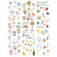 Creative Fresh Watercolor Style Wenqing Illustrations Daily Practical Animals Decorative Stickers Washi Paper Stickers - CHL-STORE 