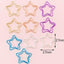 Creative hollow color paper clip Metal shape creative paper clip - CHL-STORE 