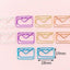 Creative hollow color paper clip Metal shape creative paper clip - CHL-STORE 