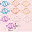 Creative hollow color paper clip Metal shape creative paper clip - CHL-STORE 