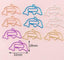 Creative hollow color paper clip Metal shape creative paper clip - CHL-STORE 