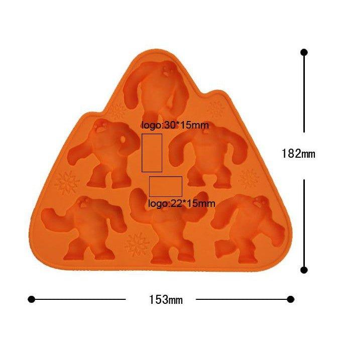 Creative Modeling 3D Modeling Ice Maker Ice Box Jelly Model Castle Snow Monster Ribbon Ring Ice Making NP-H7TGF-902 - CHL-STORE 