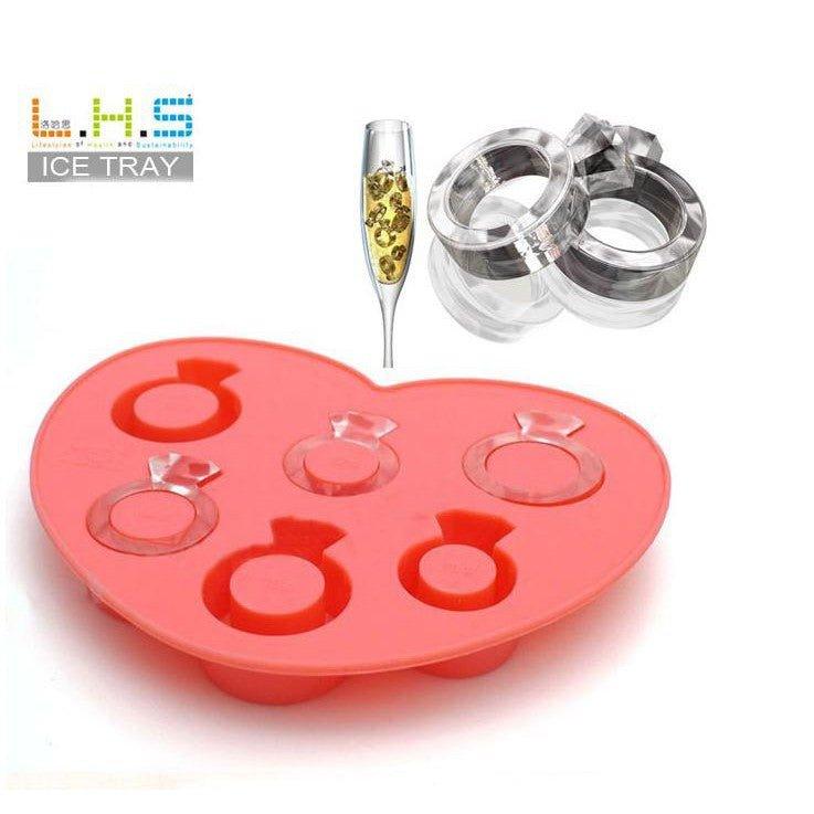 Creative Modeling 3D Modeling Ice Maker Ice Box Jelly Model Castle Snow Monster Ribbon Ring Ice Making NP-H7TGF-902 - CHL-STORE 