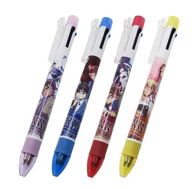 CRUX Detective Conan functional pen 3+1 multi-function pen 3-color ballpoint pen 0.5mm automatic pencil Shinichi Conan - CHL-STORE 