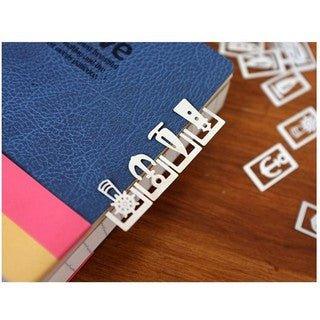 Cute Bookmarks Mini Boxes Metal Bookmarks Engraved Bookmarks Modeling Bookmarks Bookmarks Book Clips 20 Pieces NP-H7TGM-901-N - CHL-STORE 