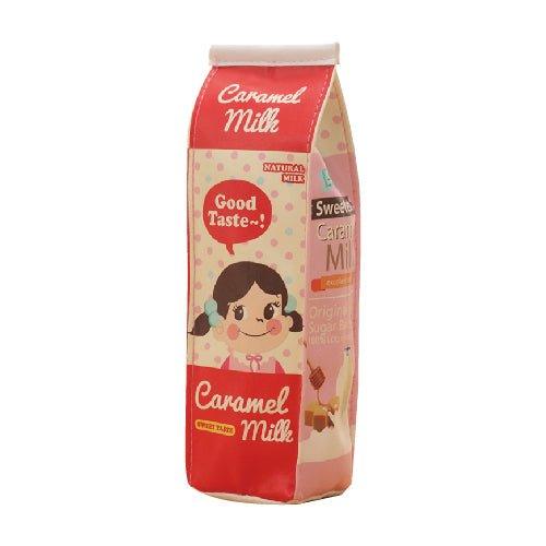 Cute cartoon creative milk pencil case red NP-H7TAF-101 - CHL-STORE 