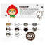 Cute Cats Big Head Card Hanging Cards Bookmarks Decorative Cards Cat Card Sets Decorative Card Sets NP-HTEQF-903 - CHL-STORE 