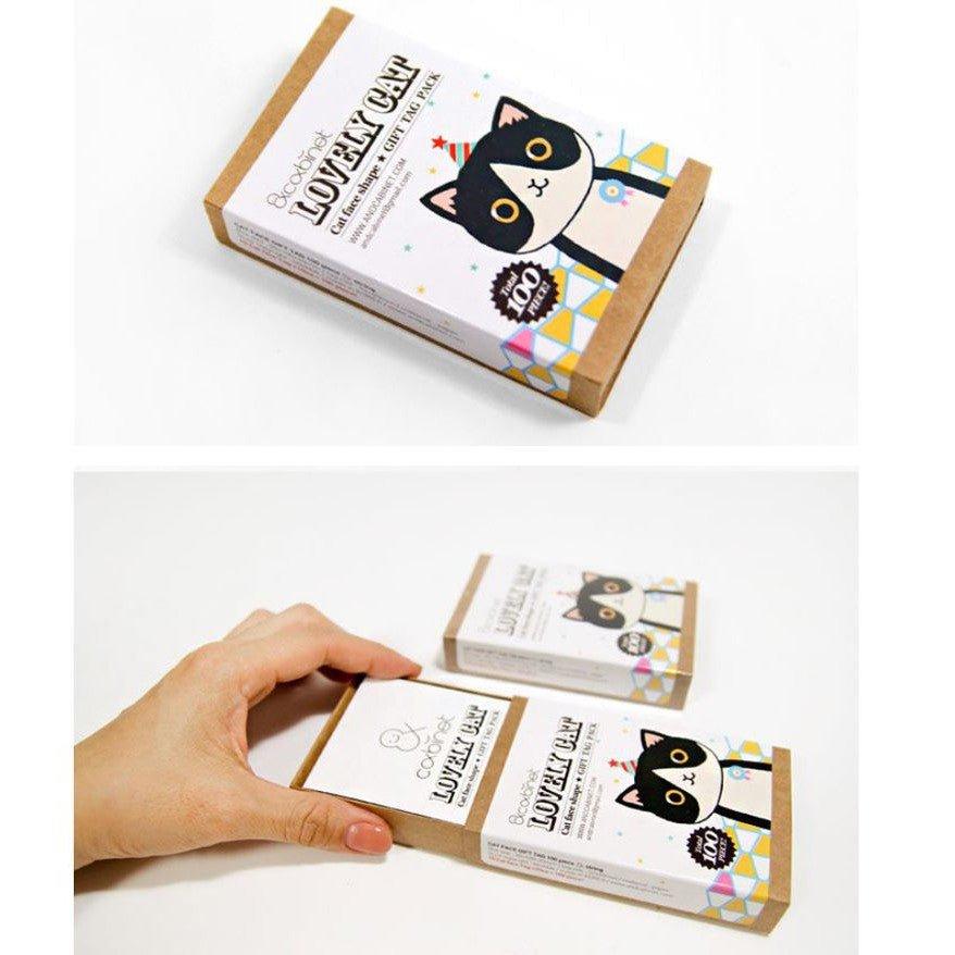Cute Cats Big Head Card Hanging Cards Bookmarks Decorative Cards Cat Card Sets Decorative Card Sets NP-HTEQF-903 - CHL-STORE 