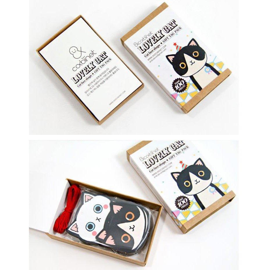 Cute Cats Big Head Card Hanging Cards Bookmarks Decorative Cards Cat Card Sets Decorative Card Sets NP-HTEQF-903 - CHL-STORE 