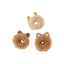 Cute knitted plush hair ring Girl's heart New autumn and winter cartoon hair rope Soft girl hair bandage Hair accessories Head rope - CHL-STORE 