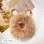 Cute knitted plush hair ring Girl's heart New autumn and winter cartoon hair rope Soft girl hair bandage Hair accessories Head rope - CHL-STORE 