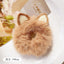 Cute knitted plush hair ring Girl's heart New autumn and winter cartoon hair rope Soft girl hair bandage Hair accessories Head rope - CHL-STORE 