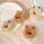 Cute knitted plush hair ring Girl's heart New autumn and winter cartoon hair rope Soft girl hair bandage Hair accessories Head rope - CHL-STORE 
