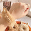 Cute knitted plush hair ring Girl's heart New autumn and winter cartoon hair rope Soft girl hair bandage Hair accessories Head rope - CHL-STORE 