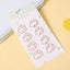Cute pet metal paper clip hollow bookmark clip 8 pieces NP-070029 - CHL-STORE 