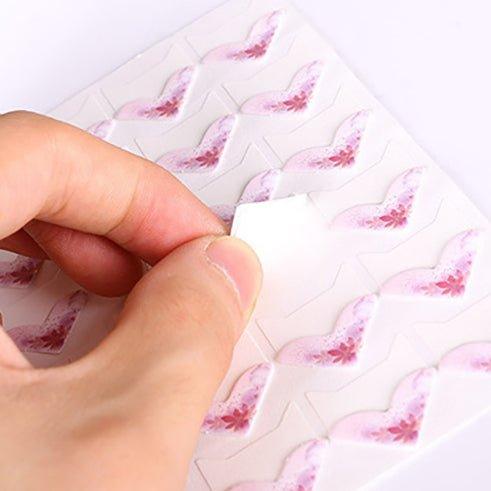 DIY Pastoral Heart-shaped Floral Corner Stickers Album Stickers 24pcs NP-000085 - CHL-STORE 
