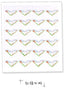 DIY Pastoral Heart-shaped Floral Corner Stickers Album Stickers 24pcs NP-000085 - CHL-STORE 