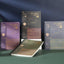 Diyuanjia B5 item series bronzing embossing British retro color notebook coil book random shipment NP-030069 - CHL-STORE 